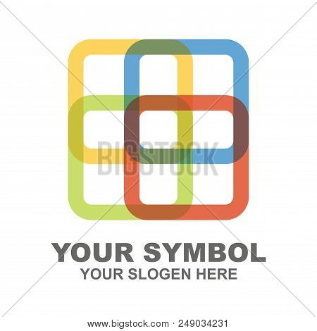Abstract Icon Template For Your Company Logo Concept