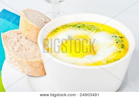 Spinach Baked Egg