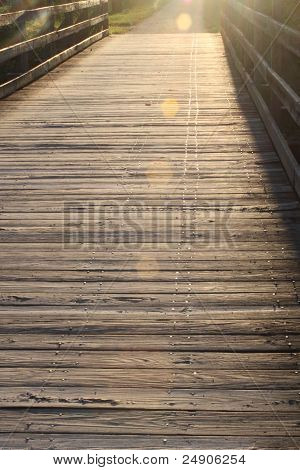 Pont en bois