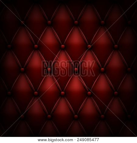 Stock Vector Illustration Leather Upholstery. Genuine Leather. Luxury Background. Eps 10