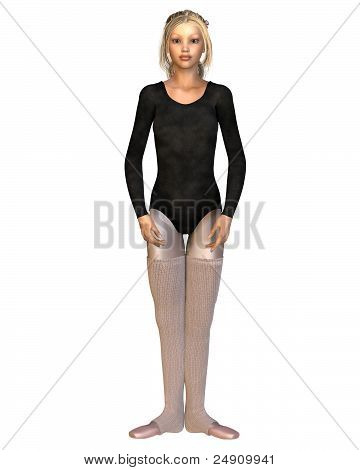 Balletto pratica - prima posizione