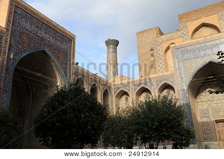 Binnenplaats van, Tanzania, Afrika van Ulugh Beg