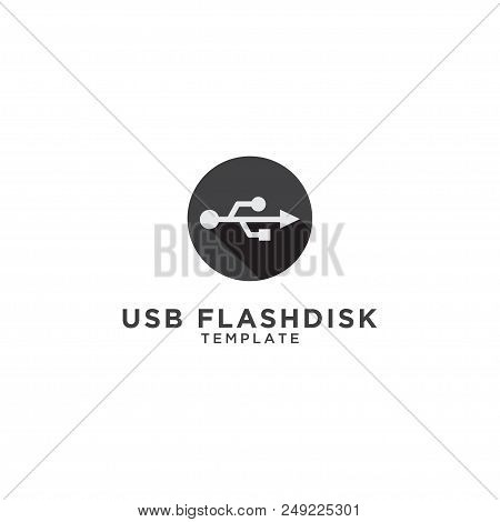 Illustration Of Usb Flashdisk Graphic Design Template