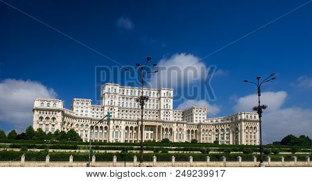 Ceausescu Palace Of The Parliament Bucharest Romania Europe