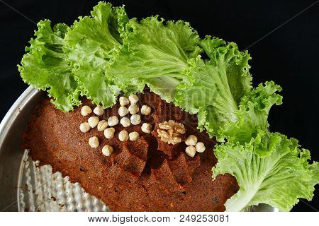 Cig Kofte Turkish Traditional Dish With Lettuce
Cig Kofte / Turkish Food