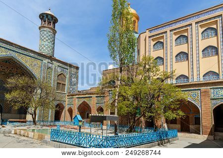 Dar Ol Ehsan Mosque Or Jame Mosque In Sanandaj. Kurdistan Province. Iran