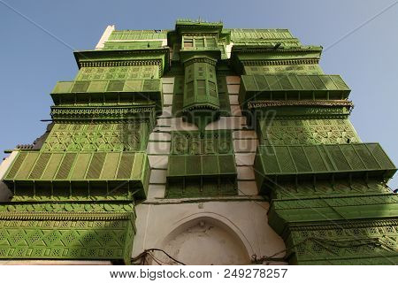 Old City In Jeddah, Saudi Arabia Known As 