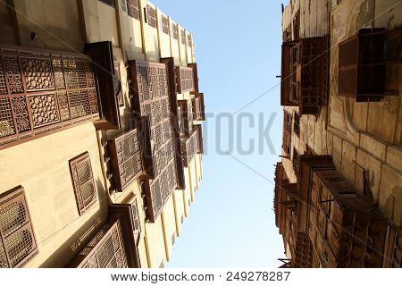 Old City In Jeddah, Saudi Arabia Known As 