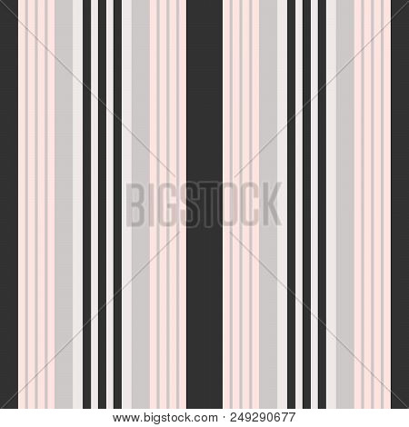 Vertical Stripes Seamless Vector Pattern. Retro Style Print Texture.