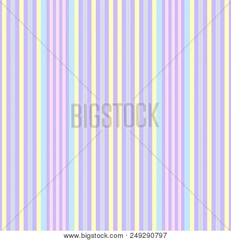 Vertical Stripes Seamless Vector Pattern. Retro Style Print Texture.