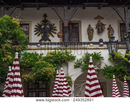 the smal City of duernstein in austria