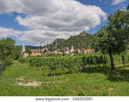 the smal City of duernstein in austria