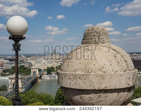 the City of Budapest at the danube river
