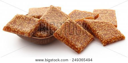 Sesame Caramel Candy Very Popular In Indian Subcontinent