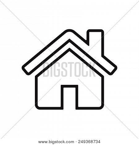 House Icon Isolated On White Background. House Icon Modern Symbol For Graphic And Web Design. House 