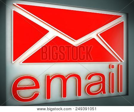 Phishing Scam Email Identity Alert 3D Rendering