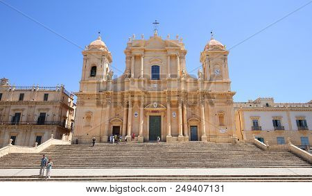 Duomo Basilica, Noto, Sicily, Italy