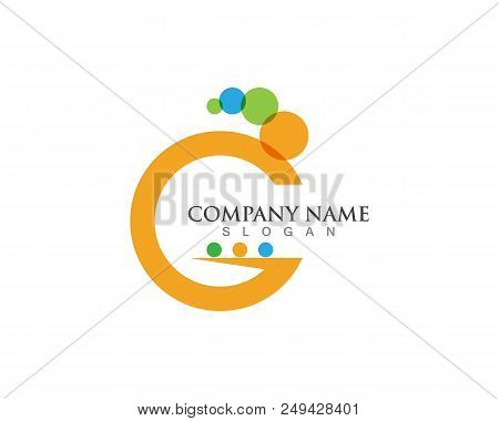 G Letter, Social Logos Business Template Vector Icon