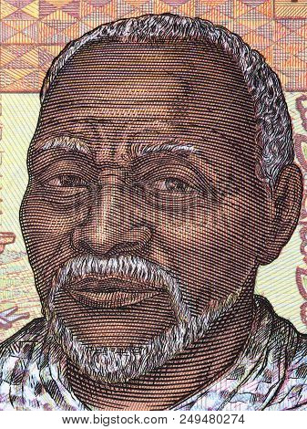 Old Malagasy Man, A Portrait From Malagasy Money