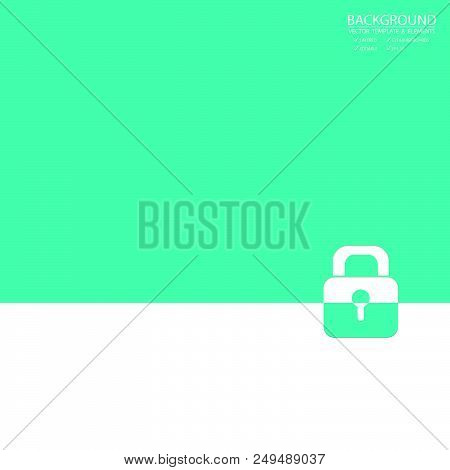 Business And Finance Web Icon Abstract Background. Design For Business Or Finance Template Layout, B