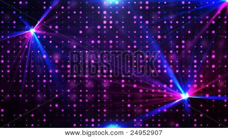 Sfondo viola luci discoteca