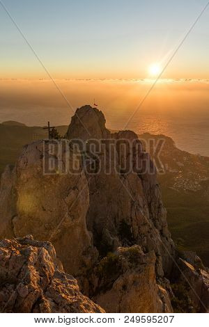 Mountain Range Ai-petri, The Republic Of Crimea.