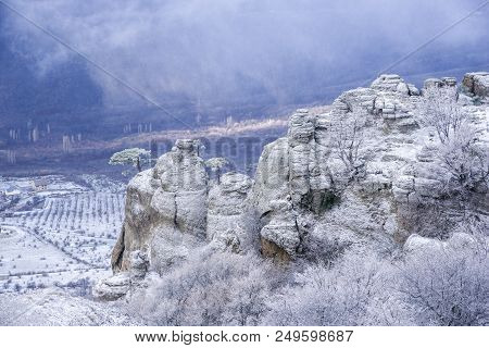 Mountain Range Demerdzhi, The Republic Of Crimea.