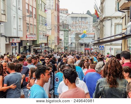 Mugardos, A Coruna, Galicia, Spain Octopus Party 07-14-2018