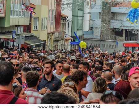Mugardos, A Coruna, Galicia, Spain Octopus Party 07-14-2018