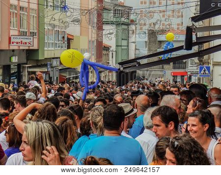 Mugardos, A Coruna, Galicia, Spain Octopus Party 07-14-2018