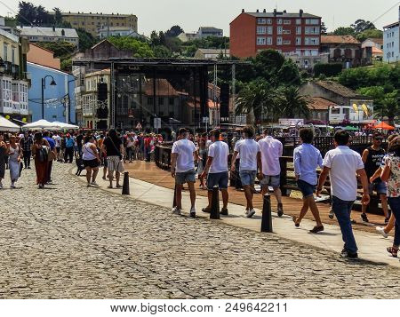 07/14/2018 Mugardos Octopus Party. A Coruna, Galicia, Spain.