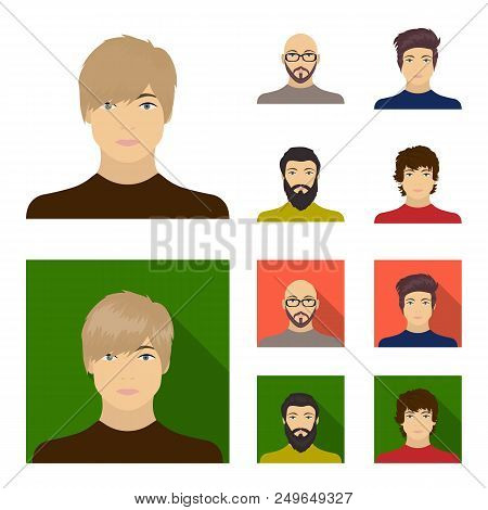 The Face Of A Bald Man With Glasses And A Beard, A Bearded Man, The Appearance Of A Guy With A Haird