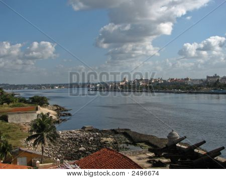 Blick auf die Bucht von Havanna