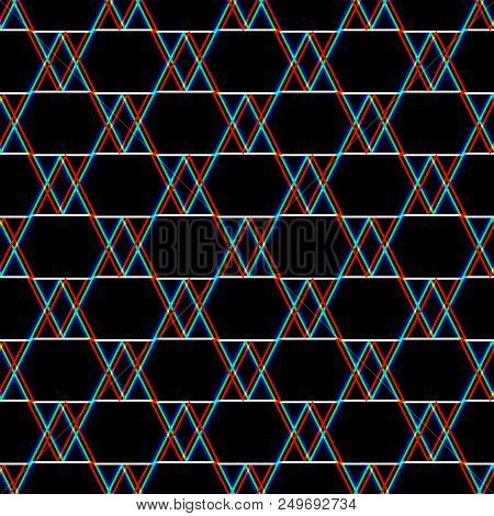 triangle plaid