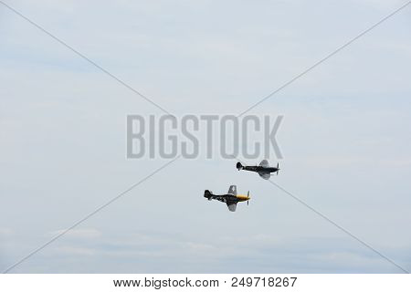 Chicopee, Ma - Jul 14: The 2018 Great New England Airshow At Westover Air Reserve Base In Chicopee, 