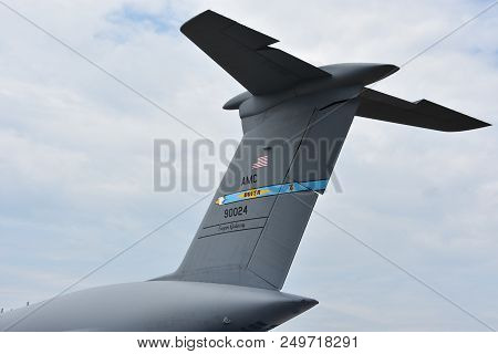 Chicopee, Ma - Jul 14: The 2018 Great New England Airshow At Westover Air Reserve Base In Chicopee, 