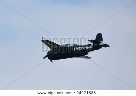 Chicopee, Ma - Jul 14: The 2018 Great New England Airshow At Westover Air Reserve Base In Chicopee, 