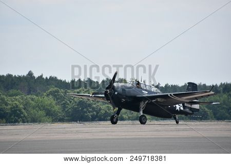 Chicopee, Ma - Jul 14: The 2018 Great New England Airshow At Westover Air Reserve Base In Chicopee, 