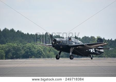 Chicopee, Ma - Jul 14: The 2018 Great New England Airshow At Westover Air Reserve Base In Chicopee, 