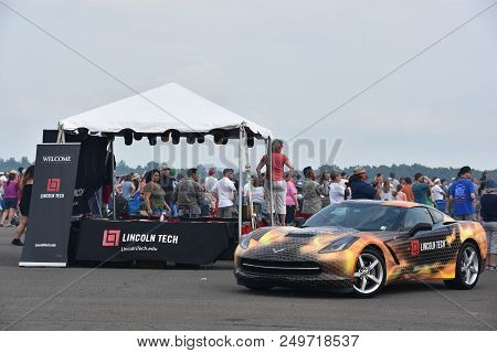Chicopee, Ma - Jul 14: The 2018 Great New England Airshow At Westover Air Reserve Base In Chicopee, 