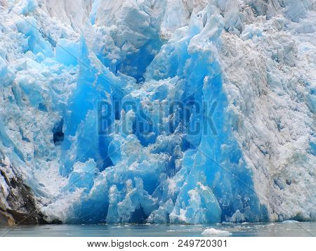 Tracy Arm's Fjord Glacier Terror Wildlife. Southeastern Alaska, Usa
