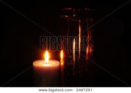 La candela e vaso