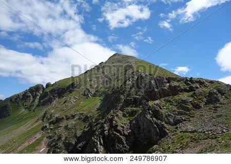 Lagorai Mountain Range In The Eastern Alps In Trentino, Italy