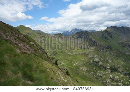 Lagorai Mountain Range In The Eastern Alps In Trentino, Italy