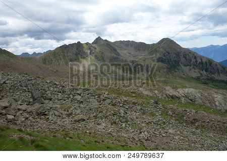 Lagorai Mountain Range In The Eastern Alps In Trentino, Italy