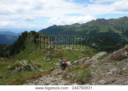 Lagorai Mountain Range In The Eastern Alps In Trentino, Italy