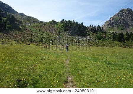 Lagorai Mountain Range In The Eastern Alps In Trentino, Italy