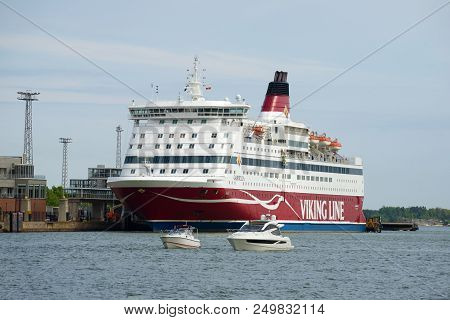 Helsinki, Finland - June 11, 2017: Maritime Tourist Ferry 
