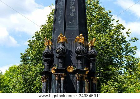 Smolensk, Russia - June 11, 2018: Monument For The Defenders Of Smolensk August 4-5 In 1812 In Lopat