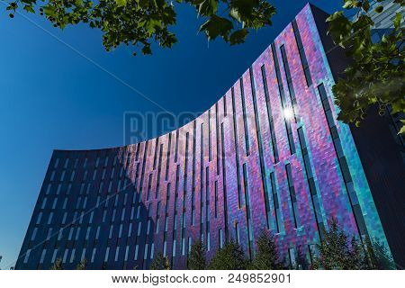 London, Uk - July 15 2018: The Excel Center, An Exhibitions And International Convention Centre Brig